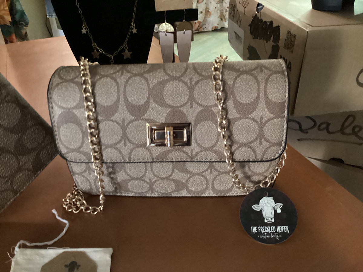 Small C Bag crossbody with chain
