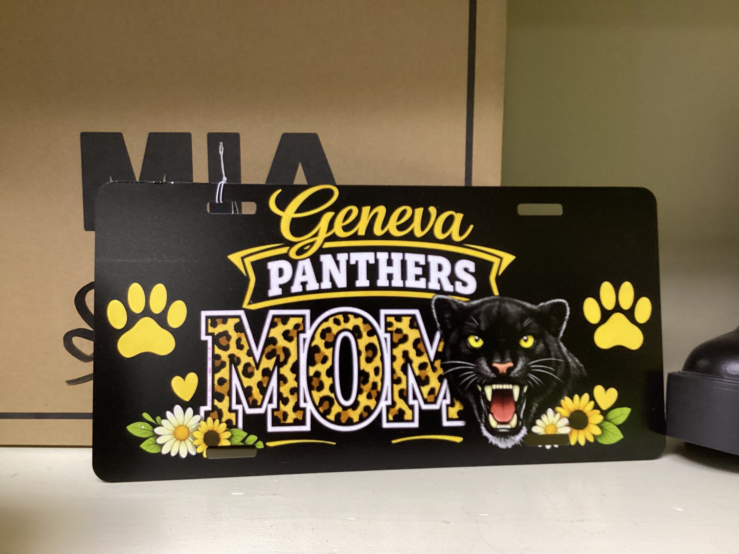 Panther Car Tag