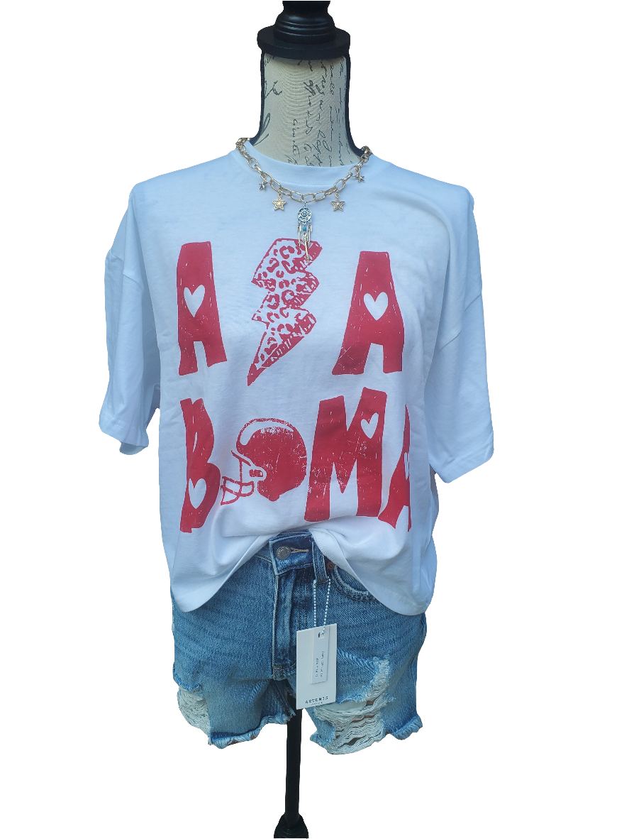 Alabama Crop T shirt