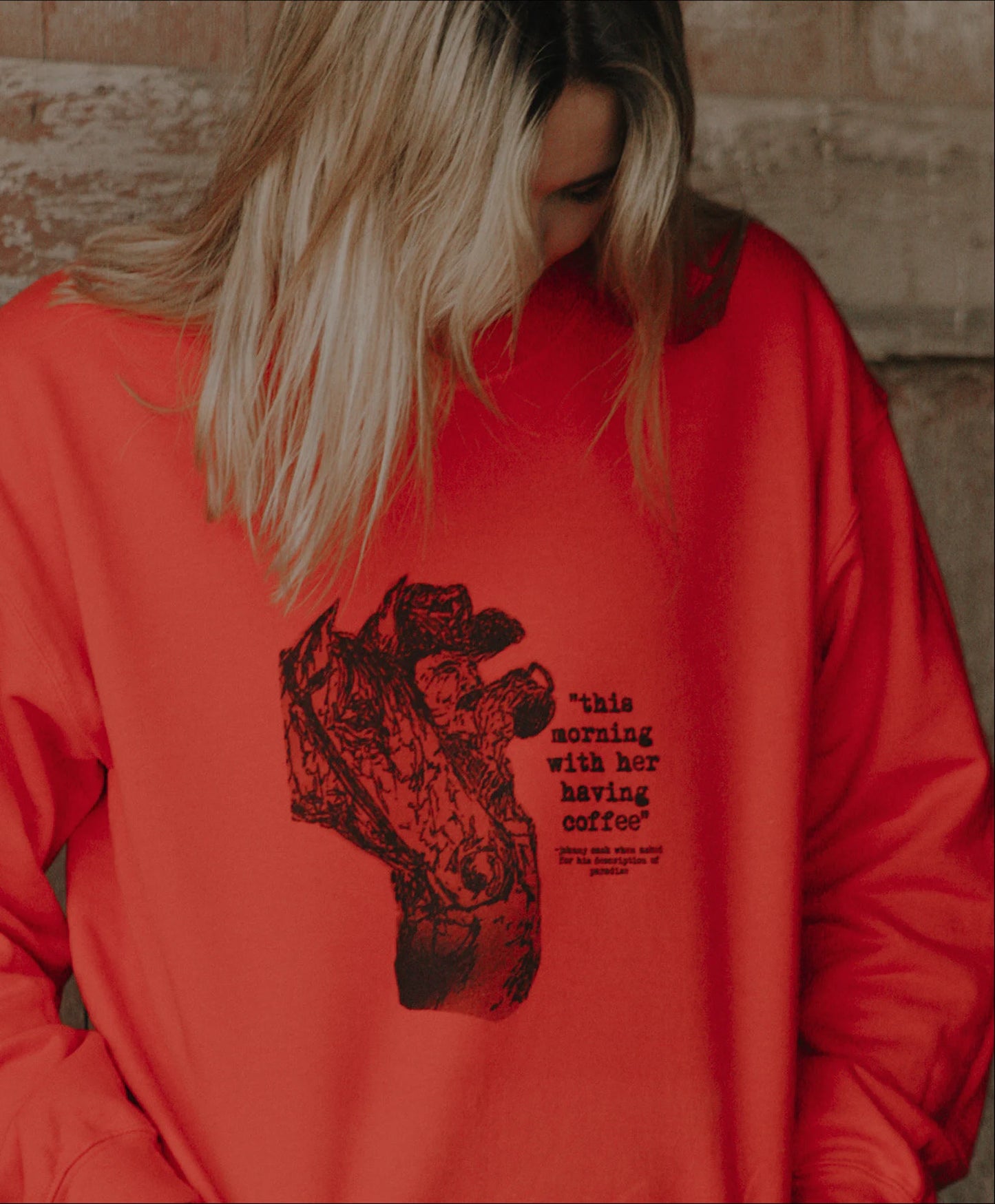 Cash Crewneck Sweatshirt