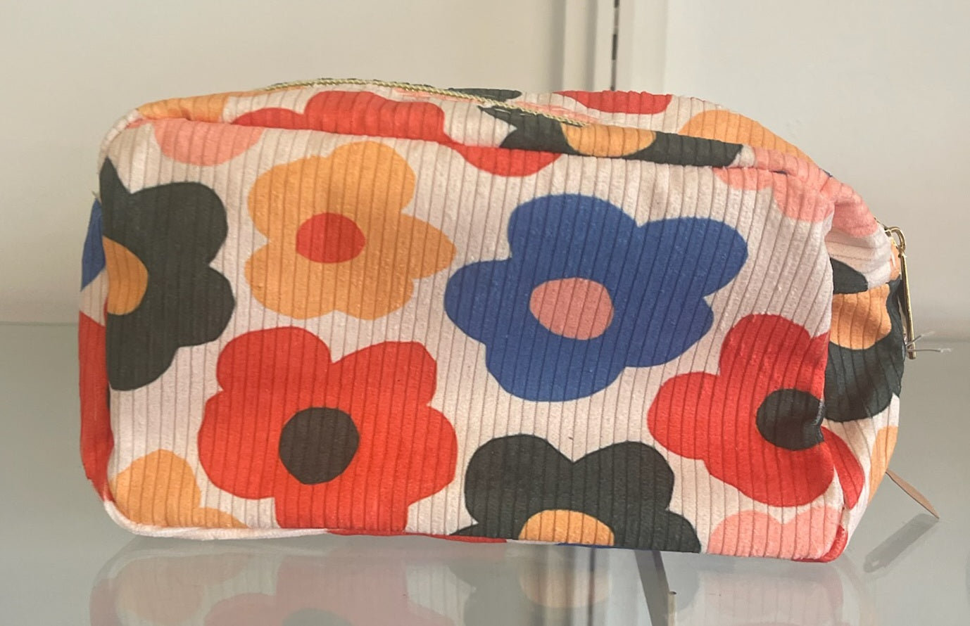 Floral Cosmetic Bag Small