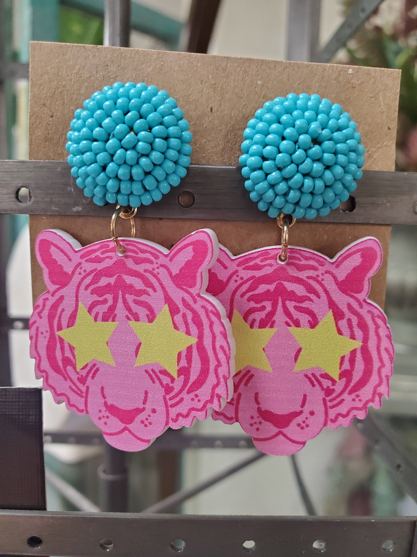 Tiger Star Earrings