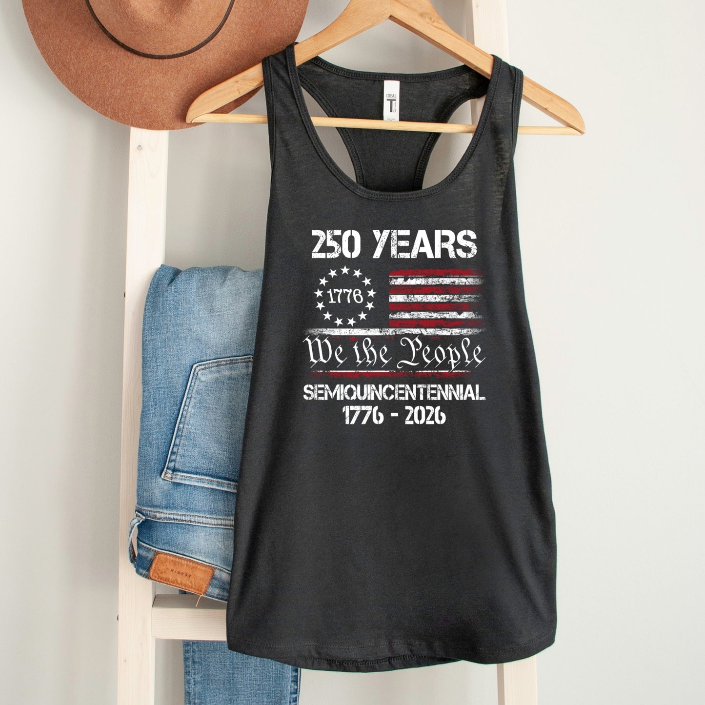 Semiquincentinneal Tank Top