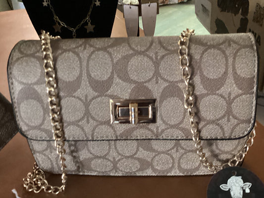 Small C Bag crossbody with chain