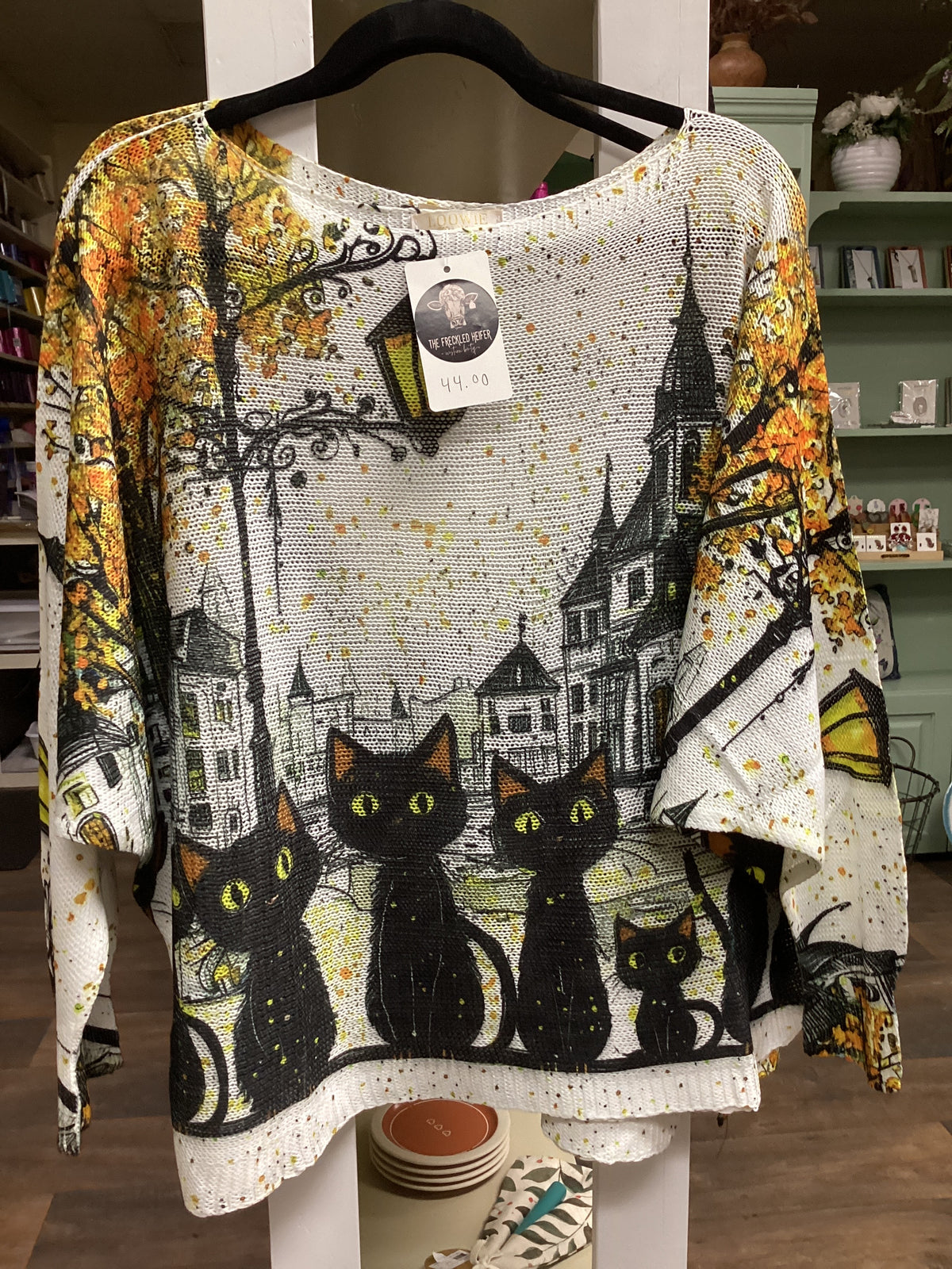 Black Cat Fall Italian Knit