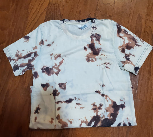 Cow print tee