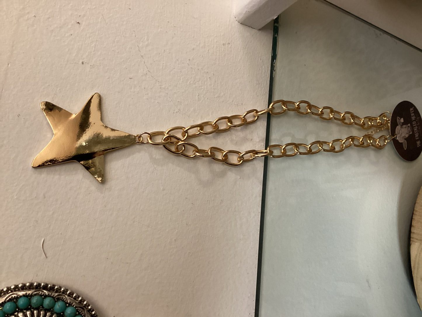 Gold Star Necklace