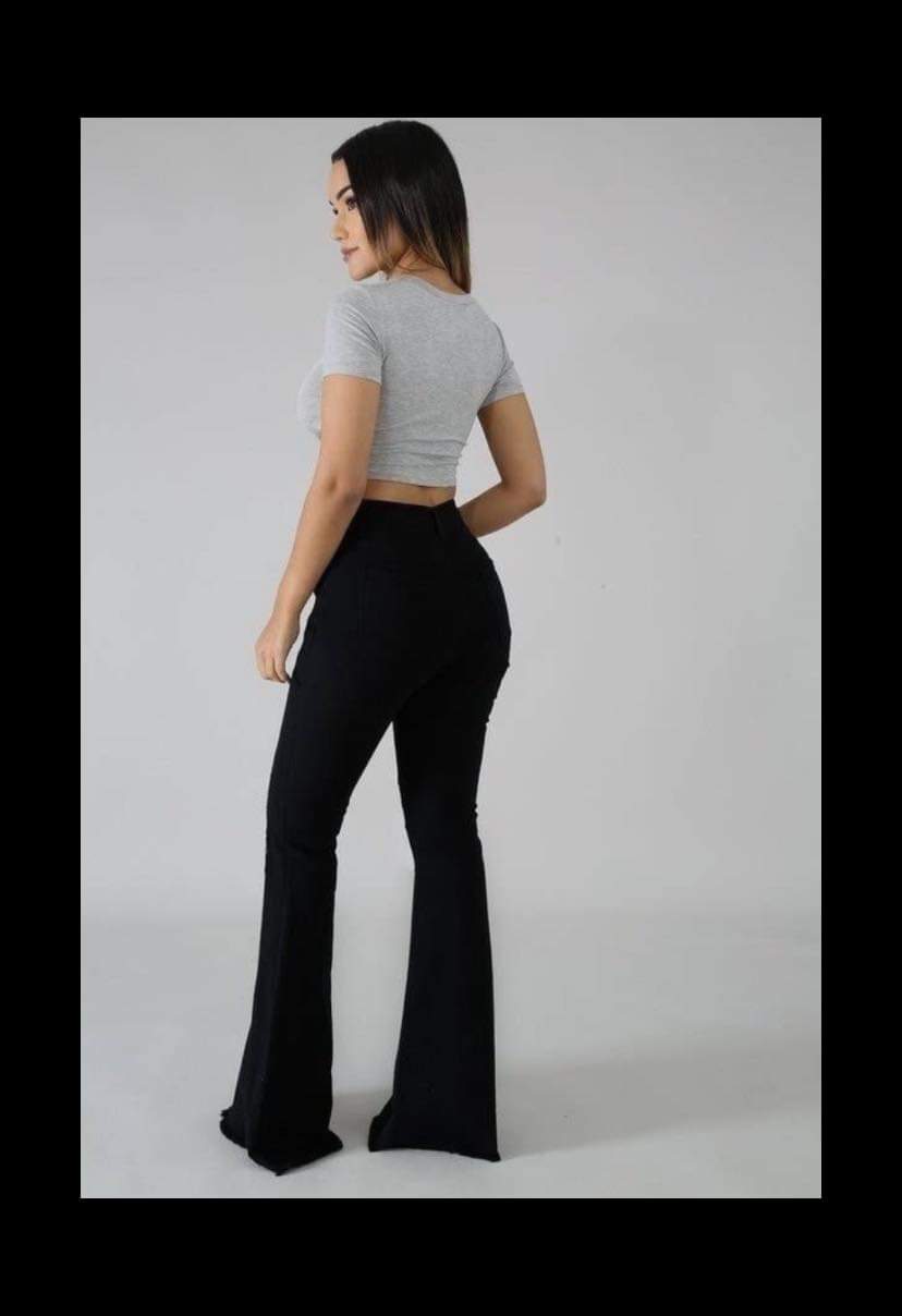 Gigi bell bottoms black