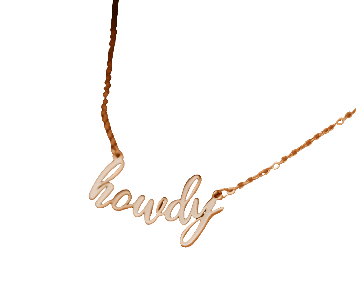 Howdy Necklace