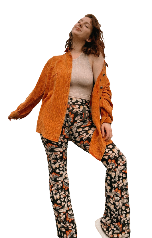 Boho Mariposa Flares