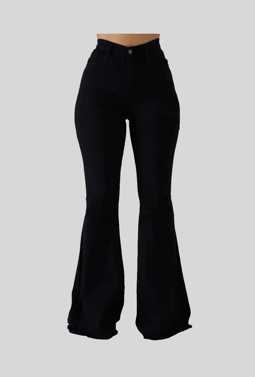 Gigi bell bottoms black