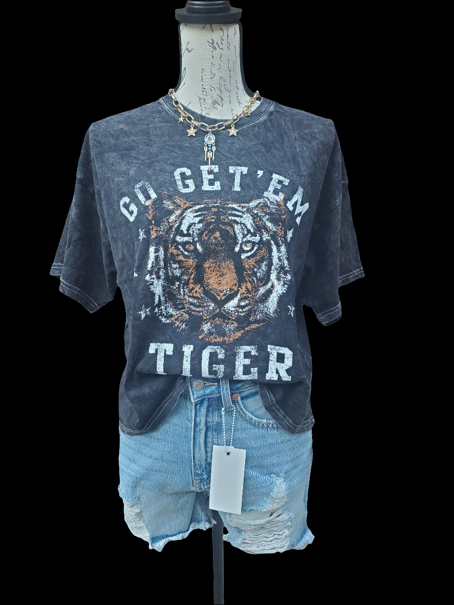 Mineral Wash Tiger Tee