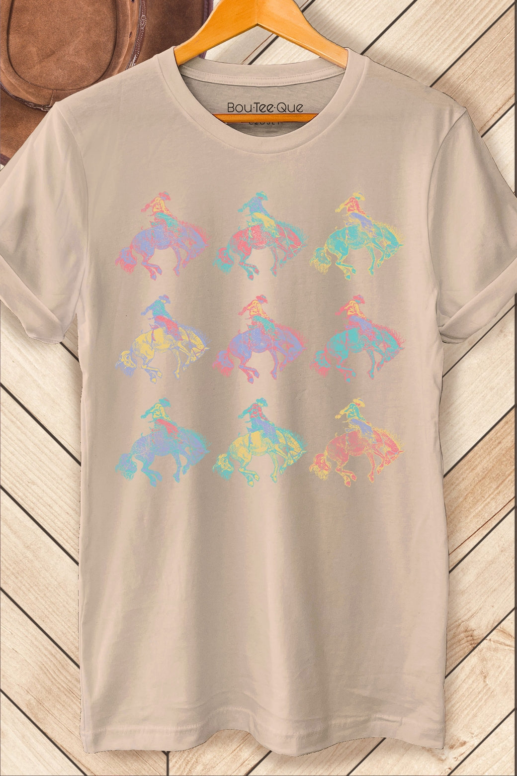 Vintage Pastel Cowboys Tee