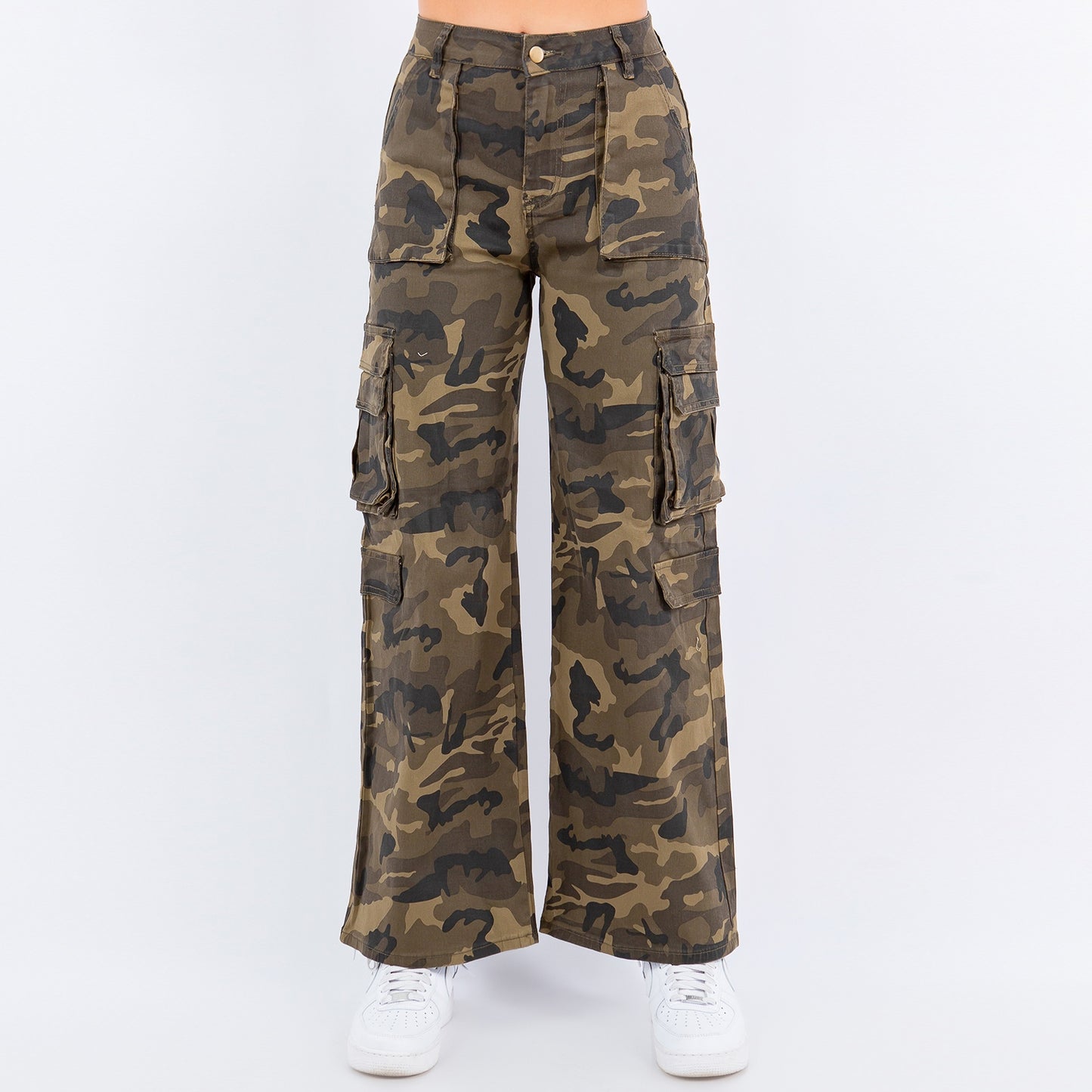 Cargo Camo Pants by American Bazi