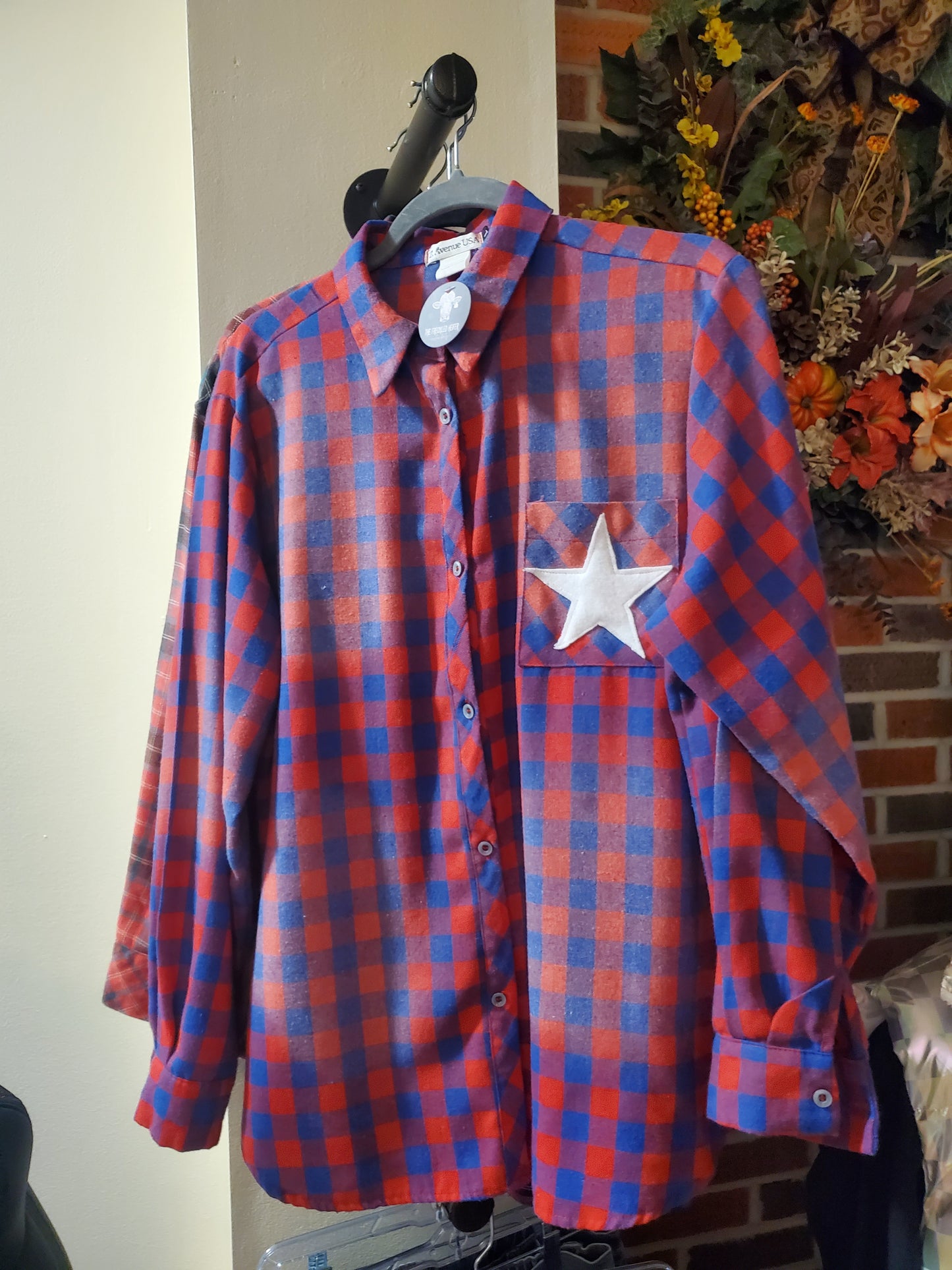 Bleached Flannel/Plaid