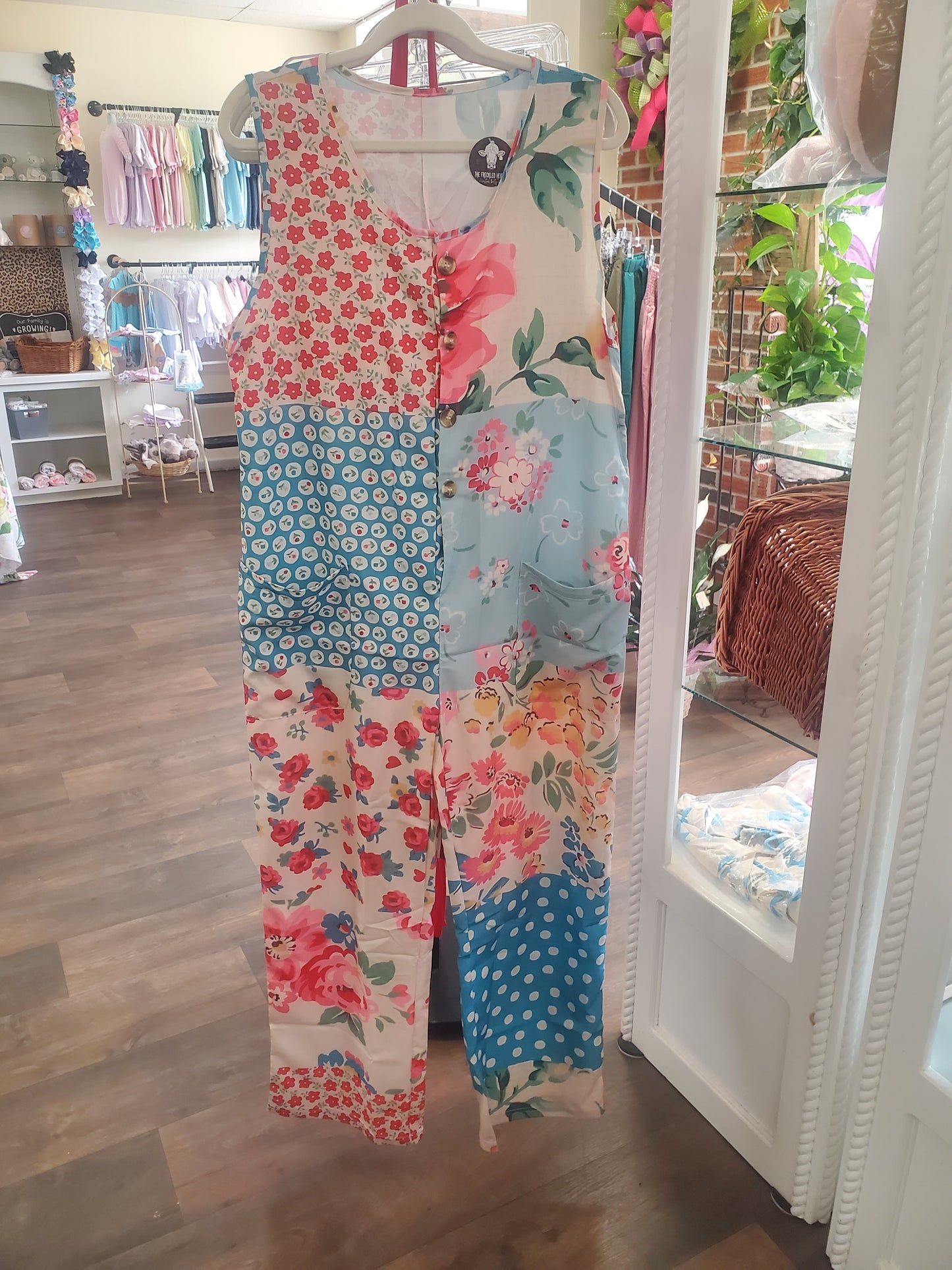 Floral Overall Jumper