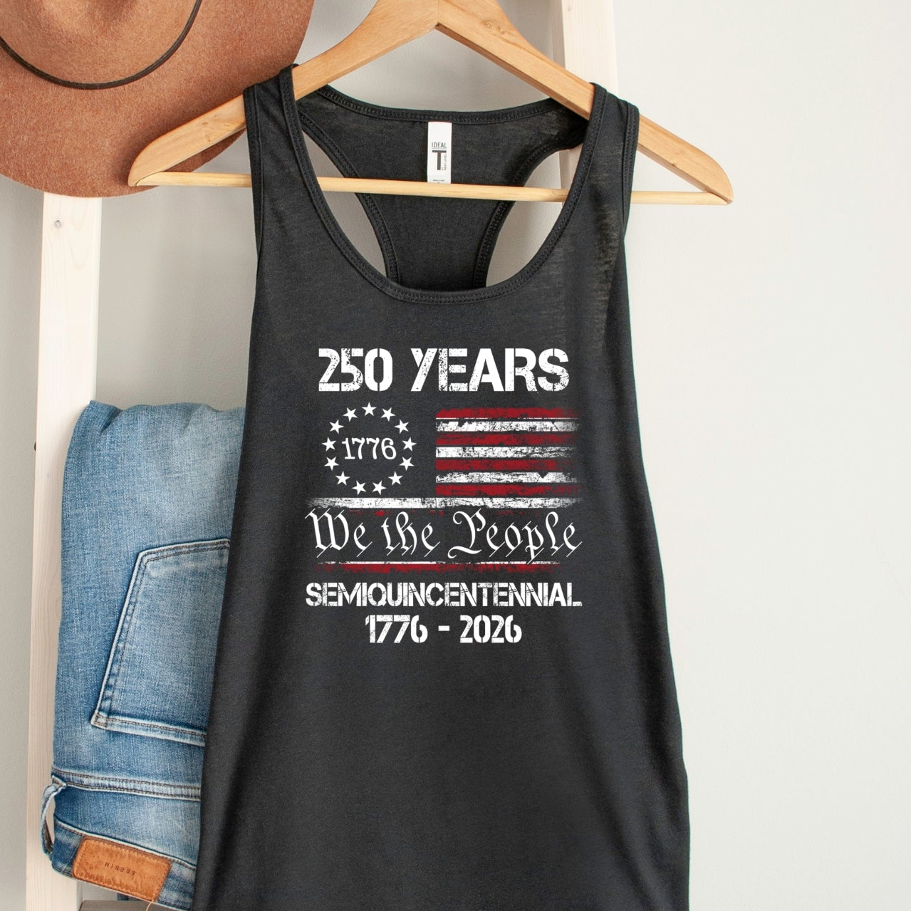 Semiquincentinneal Tank Top