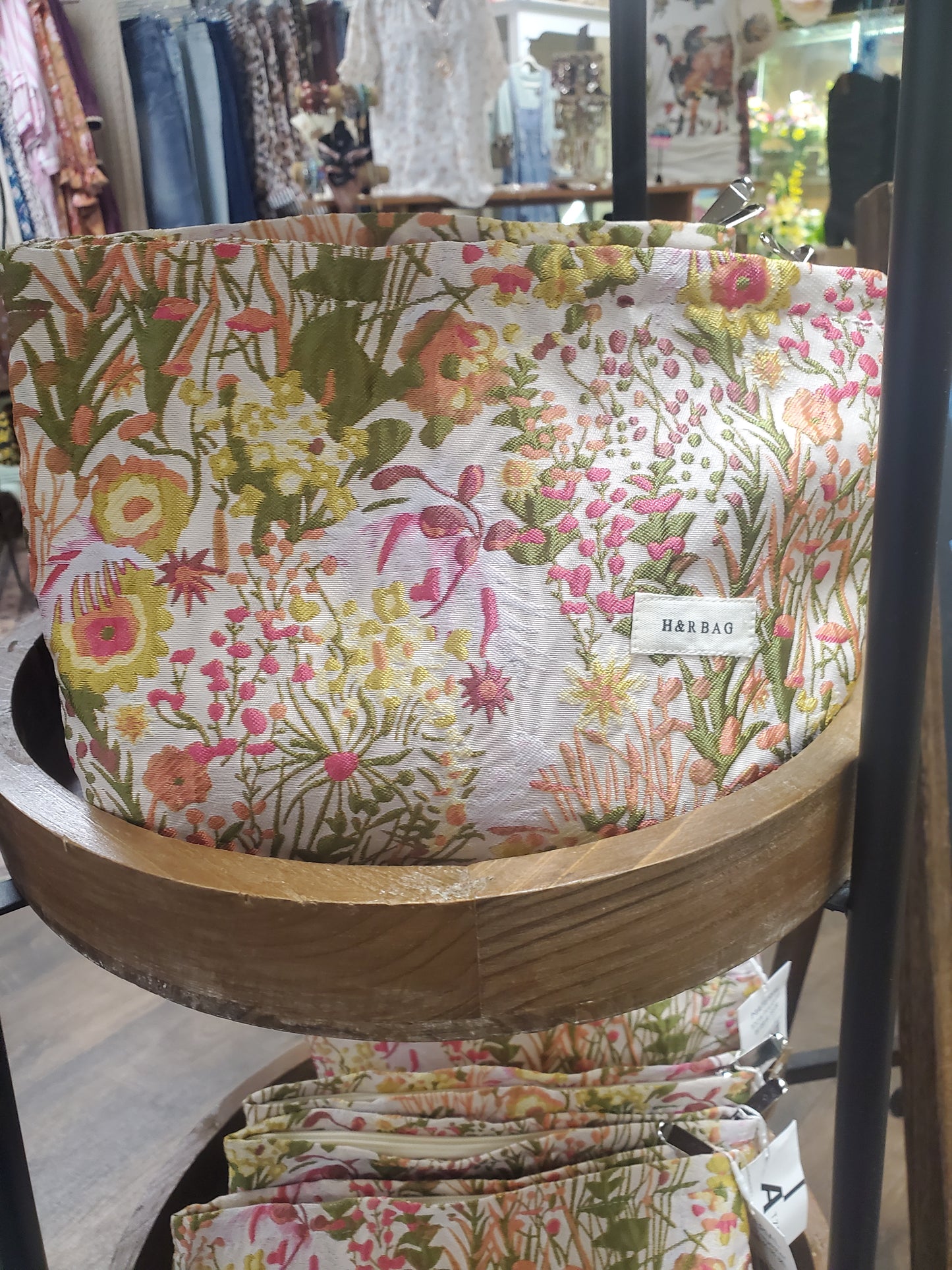 Floral Cosmetic Bag