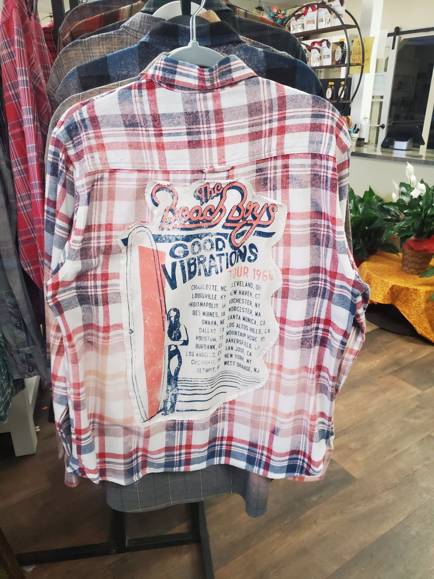 Bleached Flannel/Plaid