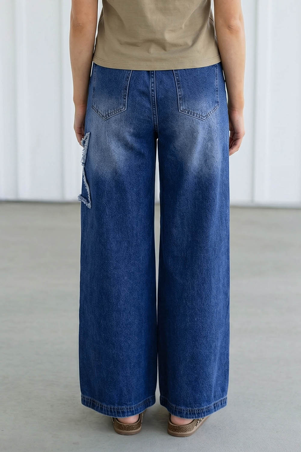 Star-Patch Jeans
