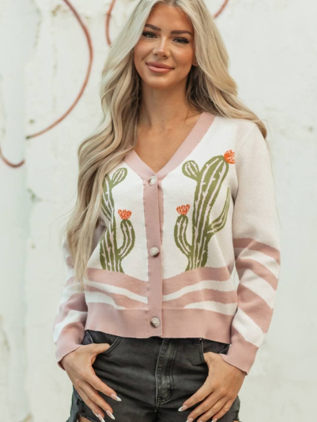 Cactus Cardigan
