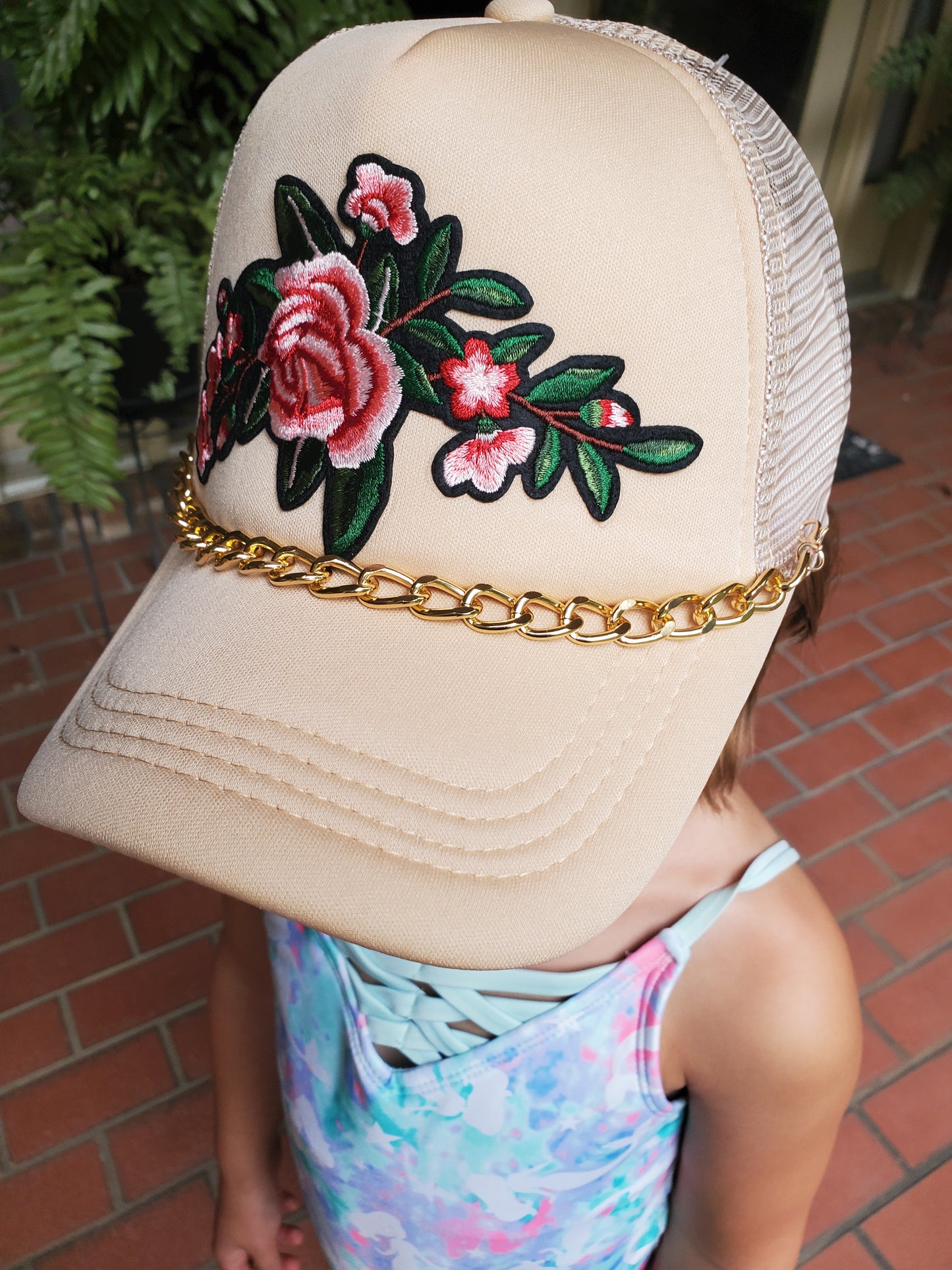 Floral Trucker Hat