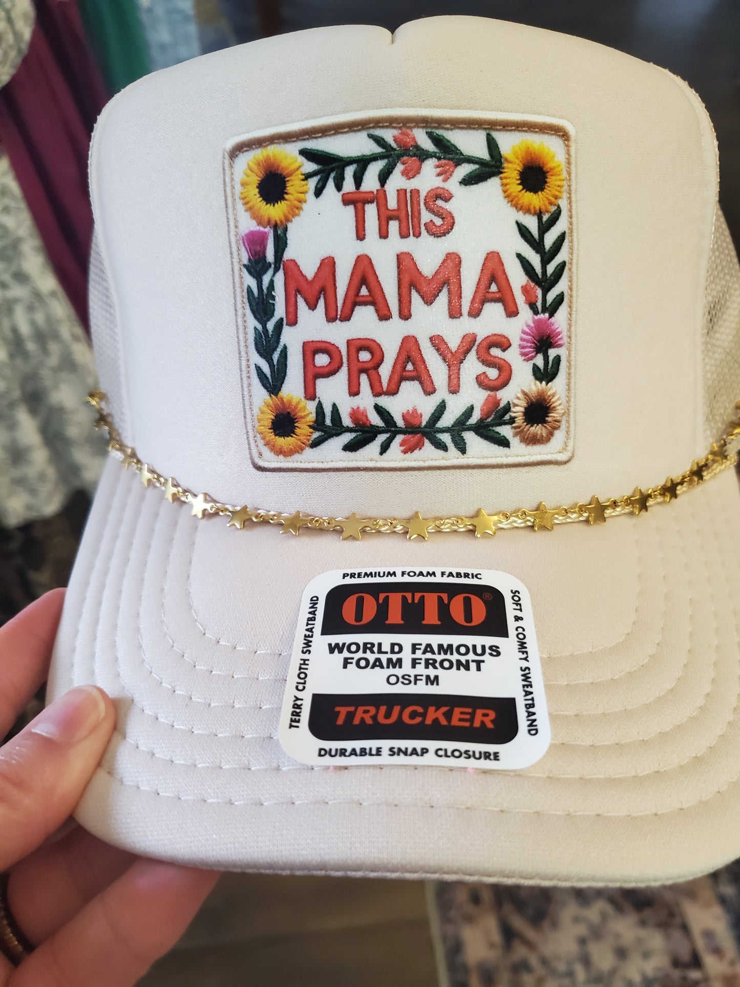 This Mama Prays Trucker Hat